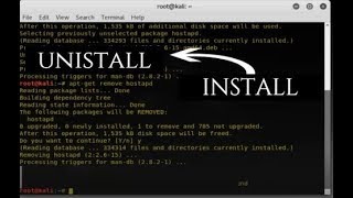 how to install/ uninstall /remove apps § packages §......... in kali linux 2018.2