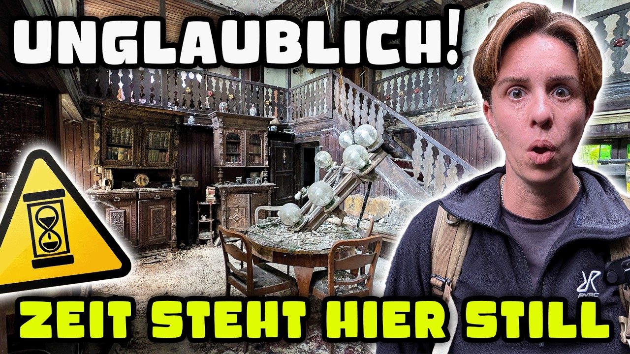😱 JEDER RAUM EIN HIGHLIGHT! WIR FINDEN EINE EXTREME LOST PLACE ZEITKAPSEL!