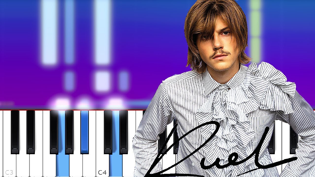 Ruel - too many feelings  (Piano tutorial)