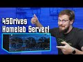 The 45drives homelab server is here