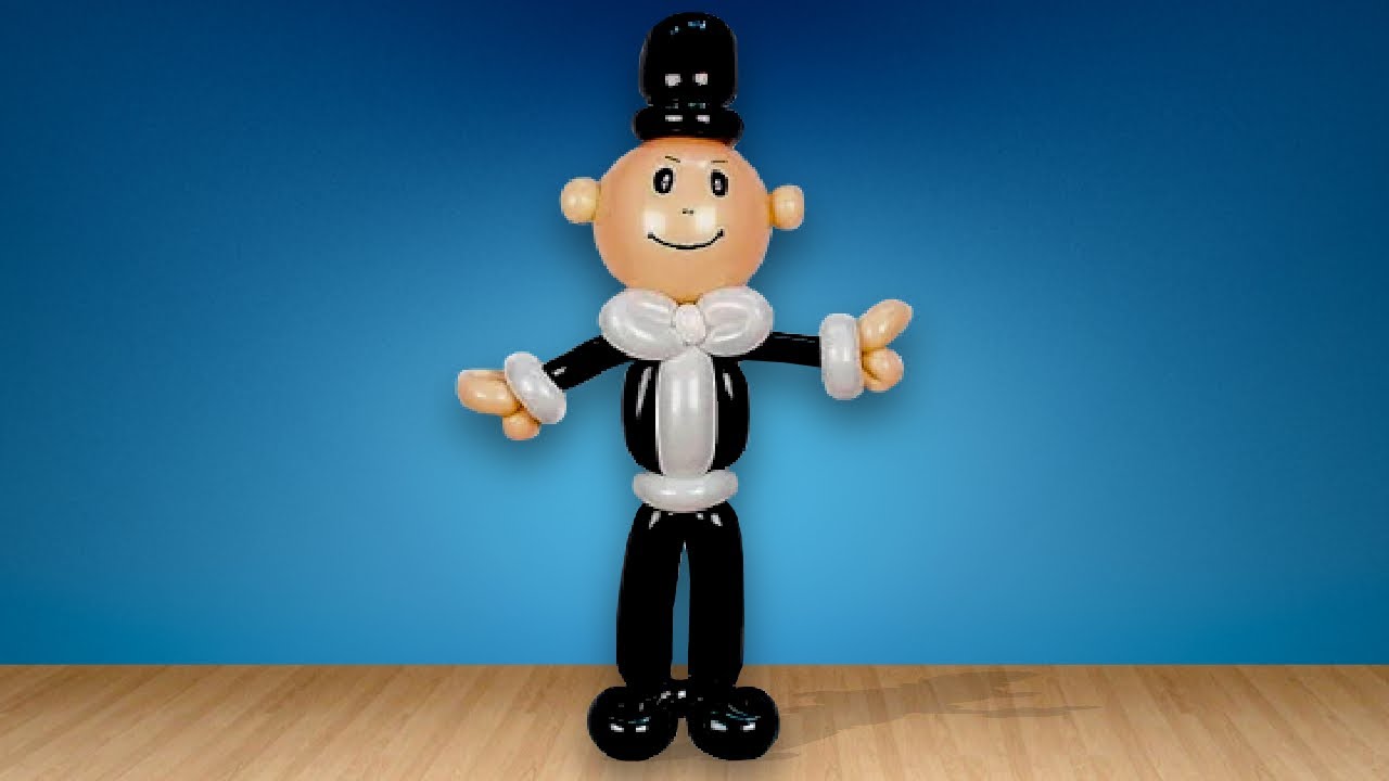 Groom from balloons Twisting