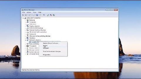 How To Fix WiFi Problems in Windows 7  - Red X on WiFi