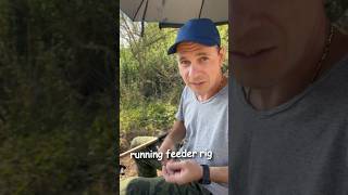 #фидер #фидерныймонтаж Running #feeder rig #рыбалка #fishing #angeln #shorts #feederfishing #рек