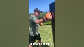 Chuck Norris at 84 CRUSHES Heavybag to Celebrate his BIRTHDAY