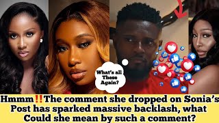 The Comment She Dropped On Sonia s Post Has Sparked Massive Backlash
