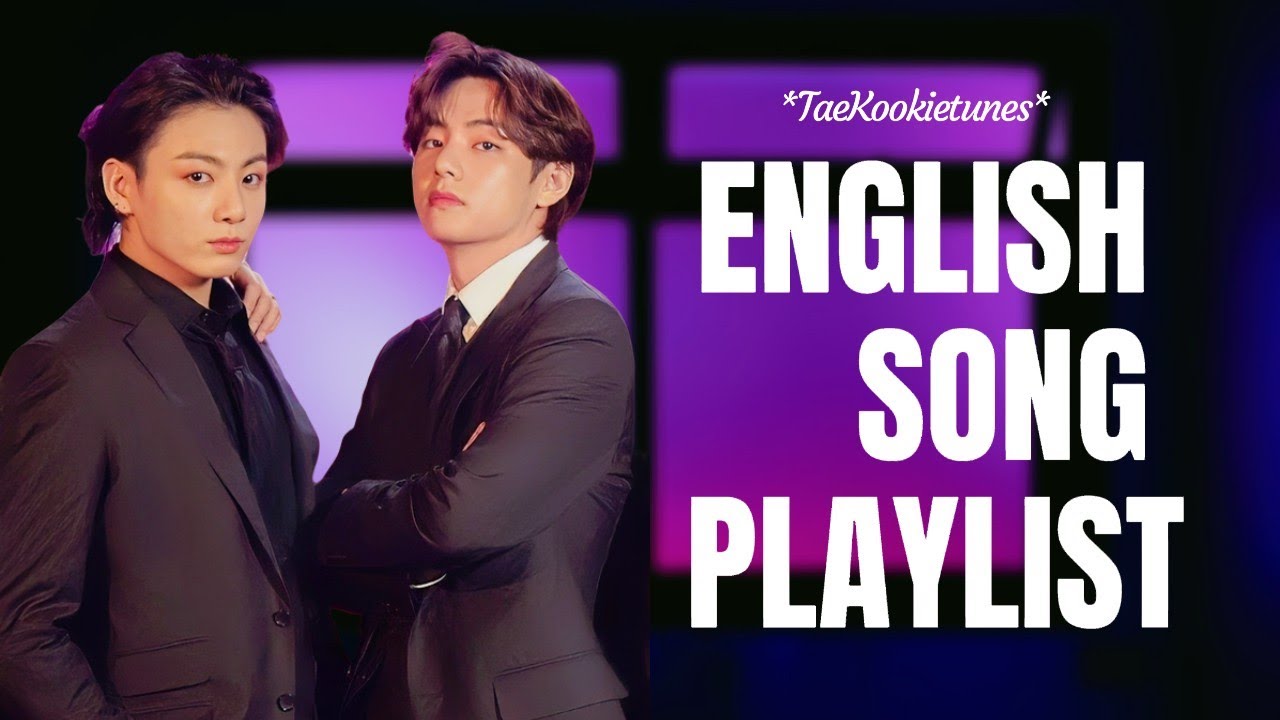 English Song Playlist | Jungkook & V | Fanmade AI Original (TaeKookietunes)