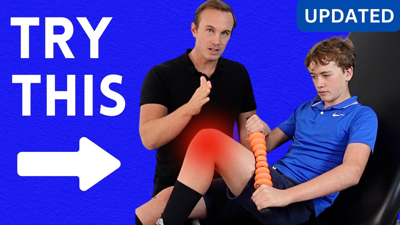 Stop Osgood Schlatter's Knee Pain Quickly - YouTube
