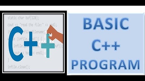 C++ Programming (C++ basic programs)