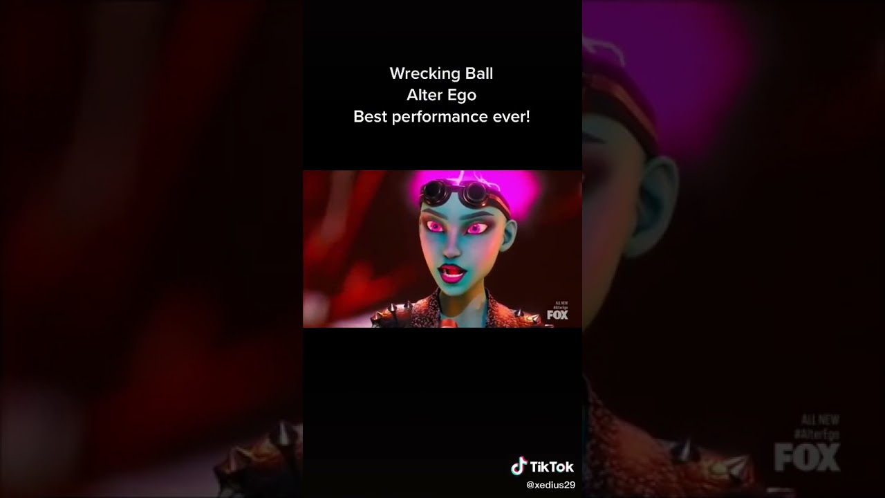 wrecking ball ALTER ego best performance ever👏