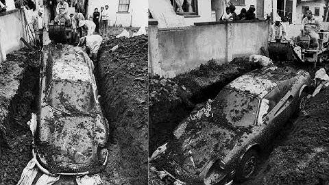 Mystery Of The Buried Ferrari Dino Solved -- JALOPNIK ON /DRIVE