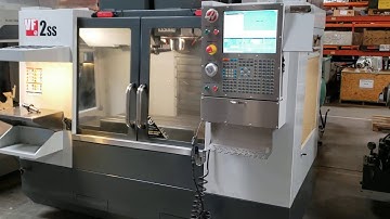 2014 HAAS VF-2SS PROBING, 4TH READY, HIGH SPEED MACHINING, AUGER, LOW HOURS