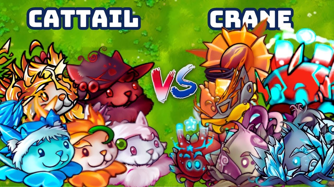 PvZ1 Fusion2.6 Challengesss!!! Team Cattail vs Team Crane | Who Will Win???