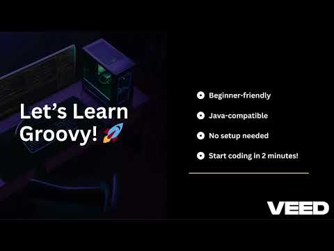 1. Groovy Tutorial for Beginners | Learn Groovy in 2025 (No Setup Needed!)