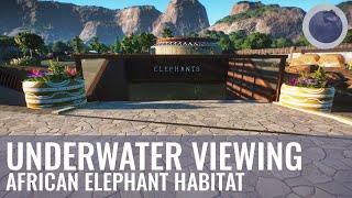 Underwater Viewing Gallery | Malu Zoo | Speed Build | Planet Zoo | Ep. 15
