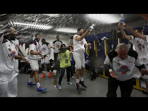 ¡Celebración por todo lo alto del campeón Real Madrid!