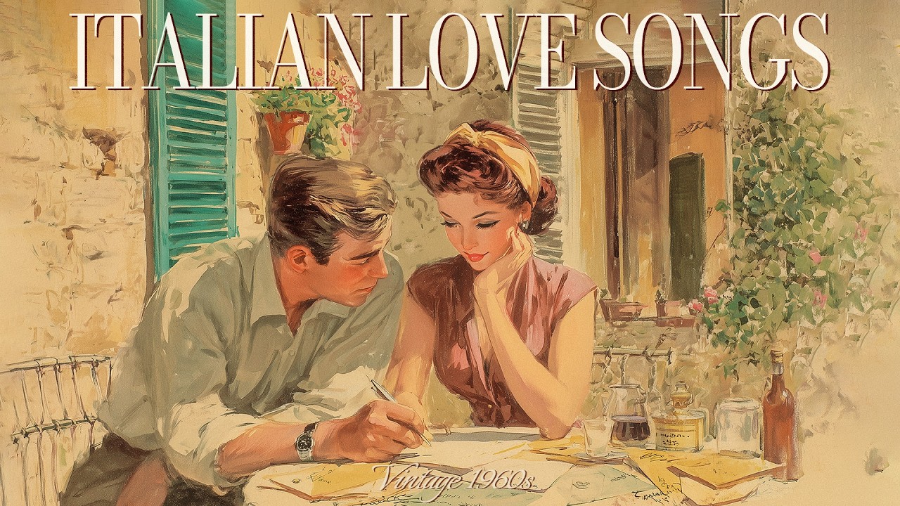 Итальянская романтическая ретро-песня | Винтажная мелодия 1960-х | Когда глаза говорят о любви