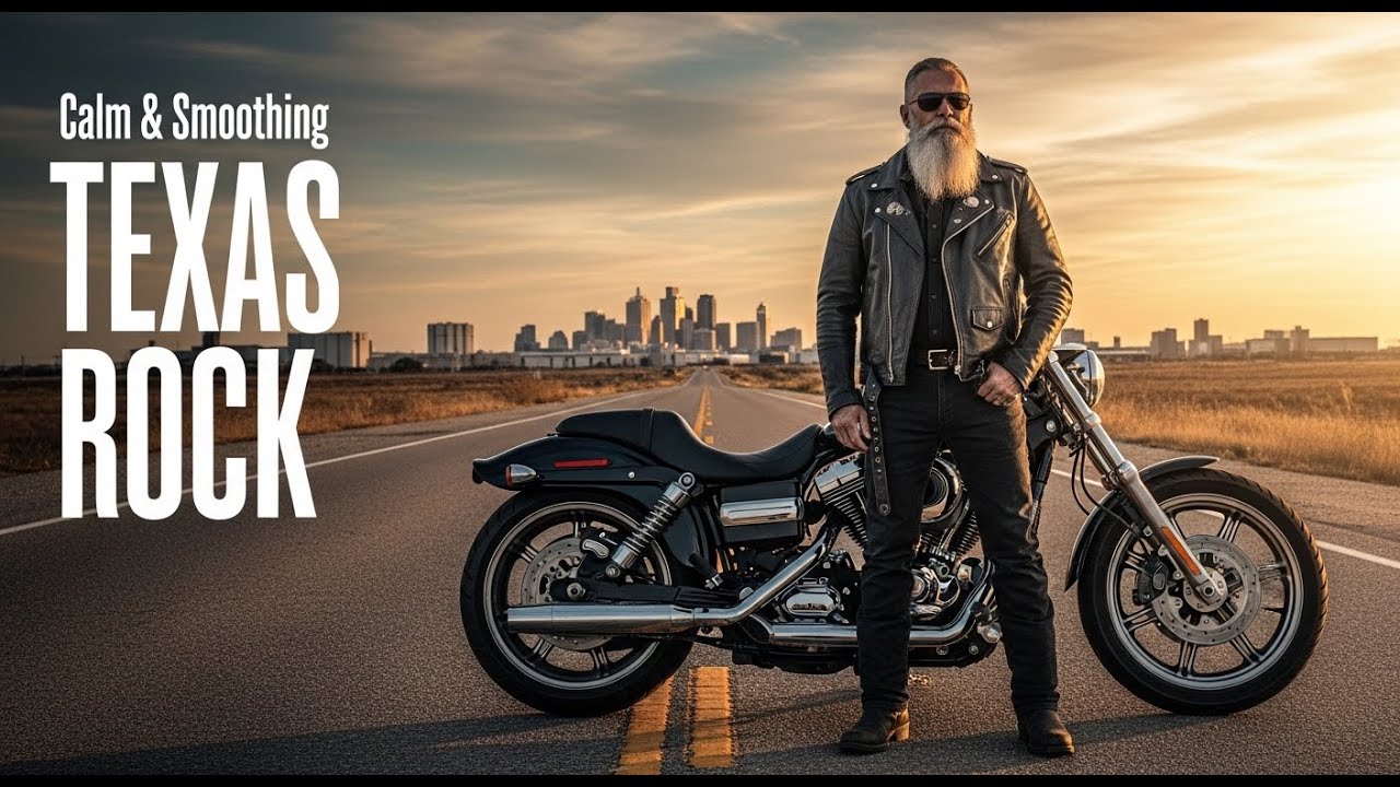 Texas Outlaw Rock N Roll Vibes: Raw Biker Guitars & Blues Spirit #78