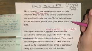 Editing Using the C.U.P.S. Strategy