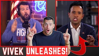 Vivek Goes BEAST MODE In Nationalism Debate With Crowder & Ann Coulter!