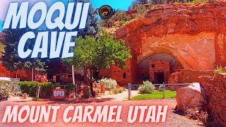 Moqui Caves  Mt Carmel Utah  HWY 89