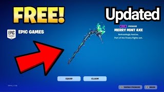 *UPDATED* HOW TO GET THE MERRY MINT PICKAXE IN FORTNITE (CHAPTER 5)