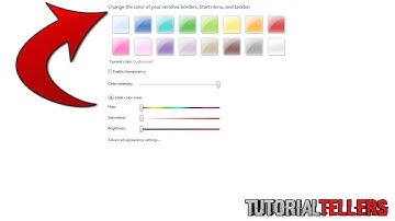 How to Change The Color Of Your Task Bar On Windows 7