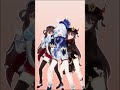HUTAO X FURINA CATCH CATCH MY HEART WITH YENA(최예나)【原神: Genshin Impact MMD／4K／60FPS】 #shorts #原神