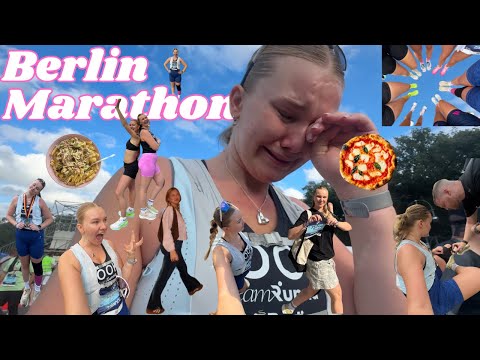 I ran the Berlin marathon !!! as a slow runner!!! 😭🏃♀️🇩🇪🏅
