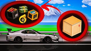 Pixel Car Racer - TRYING TO GET ALL THE ITEMS!  ( 50 Crates Opening )