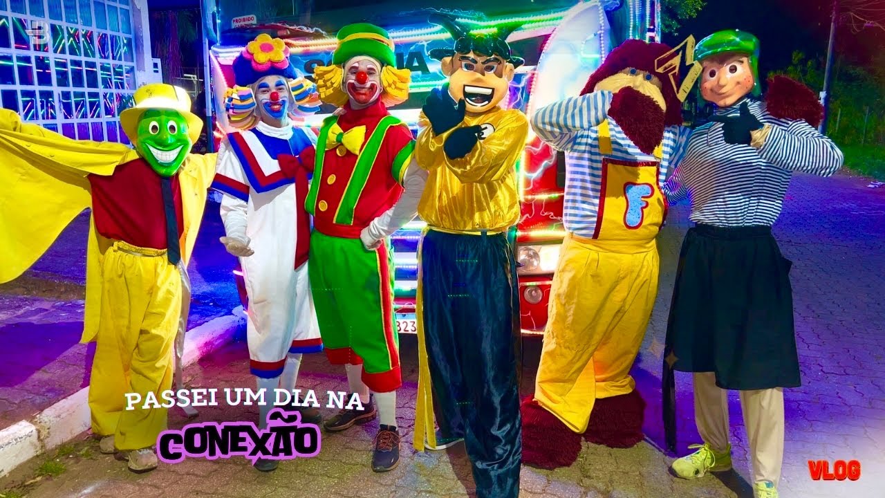 PASSEI UM DIA NA CARRETA CONEXÃO DA ALEGRIA E OLHA NO QUE DEU 😱 Vlog.‼️ (Bastidores completo)