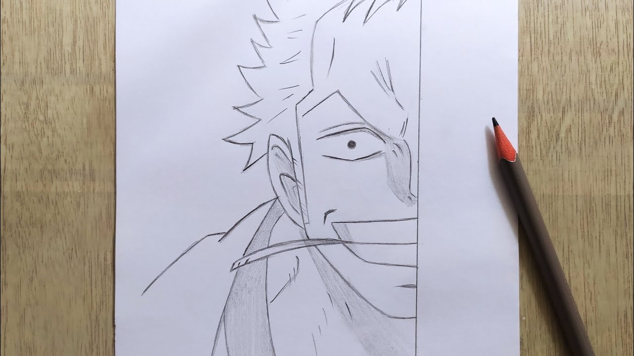 Como dibujar zoro one piece paso a paso || dibujar anime - thptnganamst.edu.vn