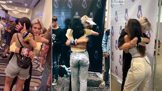 noen eubanks hugging fans compilation