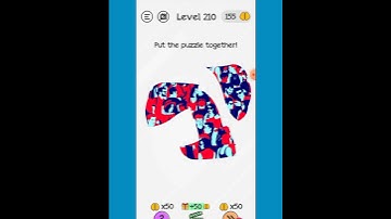 BRAINDOM: LEVEL 210 #Put the puzzle together