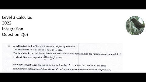 Level 3 Integration 2022 Q 2(e)