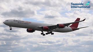 Finally Caught An 05 Arrival European Cargo A346 Landing From Urumqi Teesside International