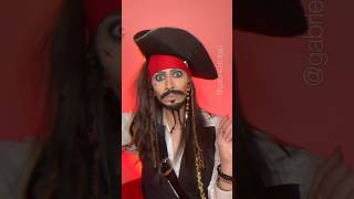 Maquiagem artística Jack Sparrow  #jacksparrow #maquiagemartistica #makeup #challenge