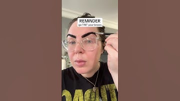 GO TINT YOUR BROWS ✅ #brows #eyebrows #eyebrow #eyebrowtutorial #eyebrowtips #browtint #browtinting