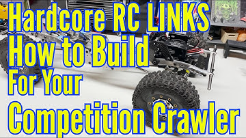 Building HardcoreRC Links for Your Competition Crawler-Install on AR45P with a GSpeed V1C1 Chassis
