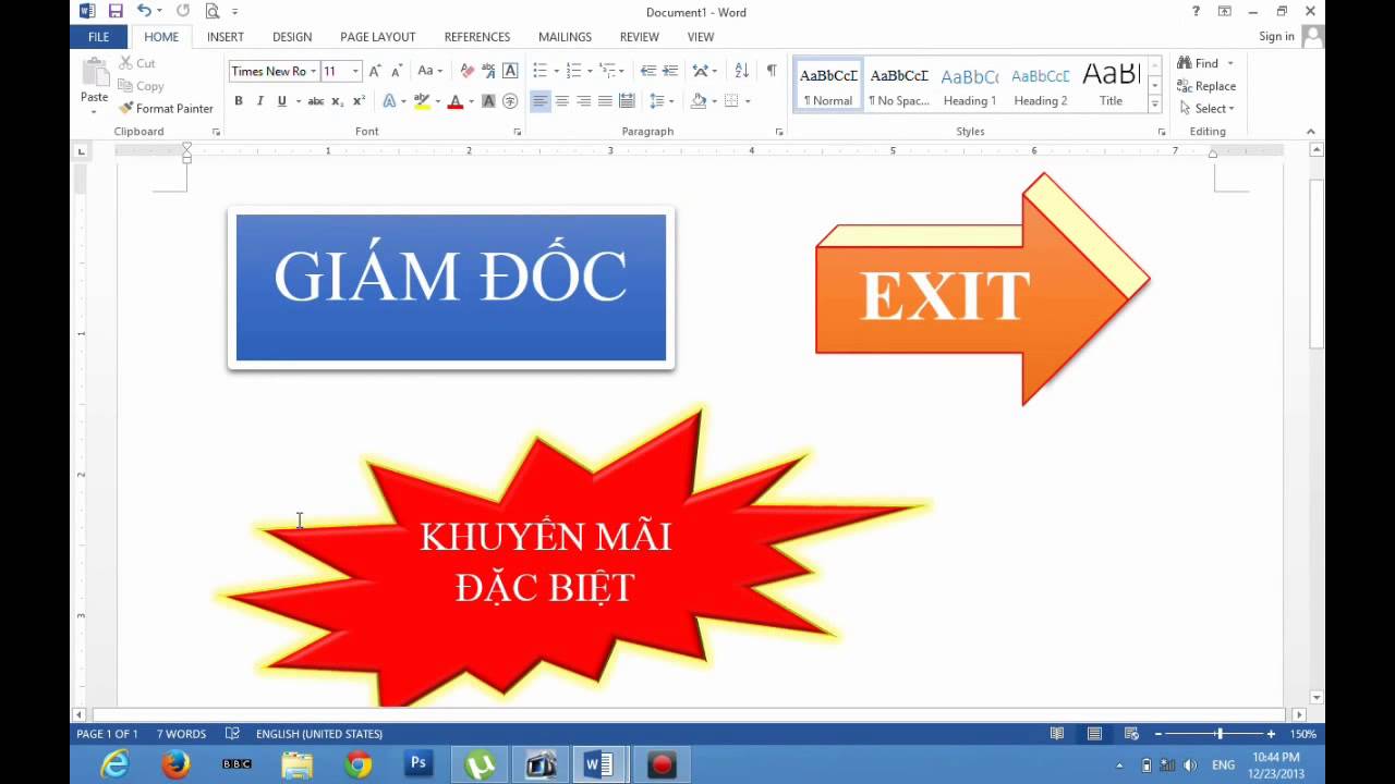 Word 2013 & Word 2016 - Hướng Dẫn Vẽ Hình, Chèn Mẫu, Và Trang Trí ...