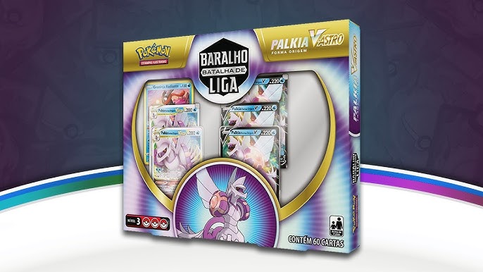 Box Baralho Batalha de Liga - Palkia-V-ASTRO - PlayGround Game Store