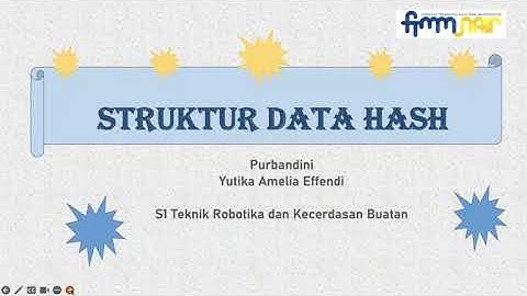 [Struktur Data] Struktur Data Hash (Hash Function) | yutikamelia