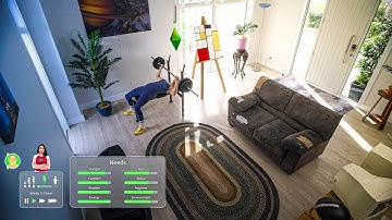 Когда ГРИНДИШЬ НАВЫКИ в SIMS