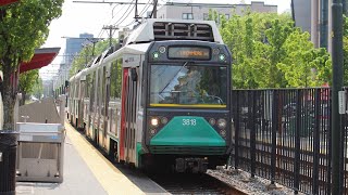 New Technology on the MBTA Green Line | New Type 8 LCDs and Type 9s! MBTA Green Line Compilation