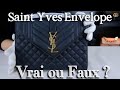 Sac YSL (Saint Yves) Envelope de Chine : Vrai ou Faux ?