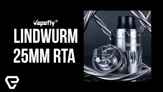 Vapefly Lindwurm 25mm RTA Review!