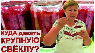 видео: Мама сказала-  сделай 30 банок и все съедите. Куда девать крупную свёклу? картинка: Мама сказала-  сделай 30 банок и все съедите. Куда девать крупную свёклу?