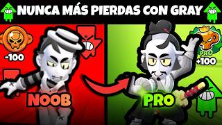 ASÍ JUEGAN GRAY los PROFESIONALES | La MEJOR Guía para DESTROZAR en Brawl Stars