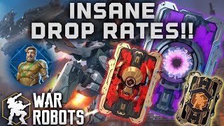 36 PURPLE +2 ULTIMATE DATA PAD OPENING! INSANE DROP RATES! (War Robots)