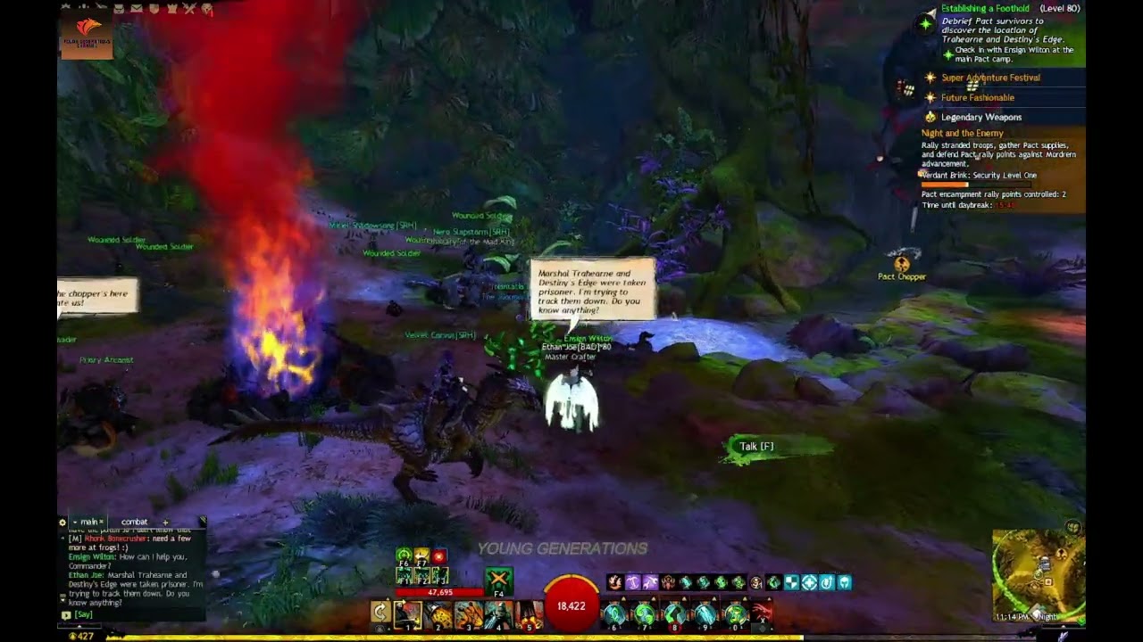 HEART OF THORNS ^ ESTABLISHING A FOOTHOLD = GUILD WARS 2 ^ WALKTROUGH STORY