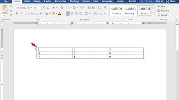 Change outside border (not the grid) of the table to 3 pt red, equal size, double line style .
